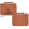 Medical Doctor Cognac Leatherette Bible Covers - Small Single Sided Apvl