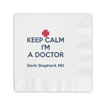 Medical Doctor Coined Cocktail Napkins (Personalized)