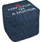 Medical Doctor Cube Pouf Ottoman (Bottom)