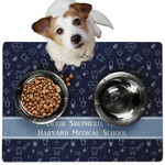 Medical Doctor Dog Food Mat - Medium w/ Name or Text