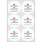 Medical Doctor Drink Topper - XLarge - Set of 6