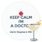 Medical Doctor Drink Topper - XLarge - Single with Drink