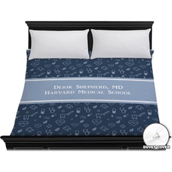 Medical Doctor Duvet Cover - King (Personalized)