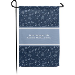 Medical Doctor Small Garden Flag - Double Sided w/ Name or Text