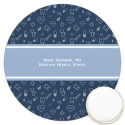 Medical Doctor Printed Cookie Topper - 3.25" (Personalized)