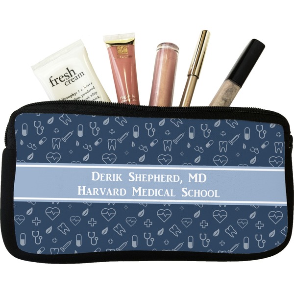 Custom Medical Doctor Makeup / Cosmetic Bag (Personalized)