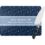 Medical Doctor Rectangular Glass Cutting Board (Personalized)