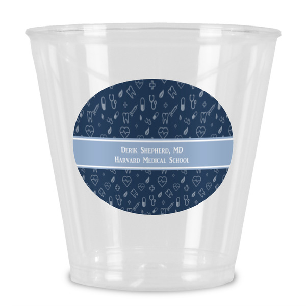 Custom Medical Doctor Plastic Shot Glass (Personalized)