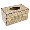 Medical Doctor Rectangle Tissue Box Covers - Wood - Front