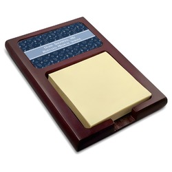 Medical Doctor Red Mahogany Sticky Note Holder (Personalized)
