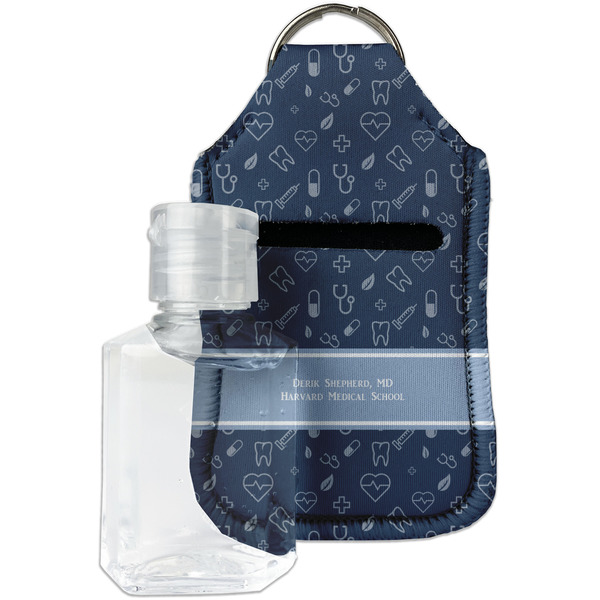 Custom Medical Doctor Hand Sanitizer & Keychain Holder (Personalized)