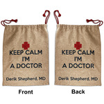 Medical Doctor Santa Sack - Front & Back (Personalized)