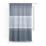 Medical Doctor Sheer Curtain (Personalized)