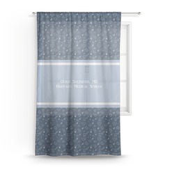Medical Doctor Sheer Curtain - 50"x84" (Personalized)