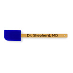 Medical Doctor Silicone Spatula - Blue (Personalized)