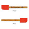 Medical Doctor Silicone Spatula - Red - APPROVAL