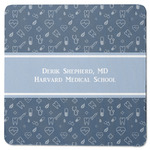 Medical Doctor Square Rubber Backed Coaster (Personalized)