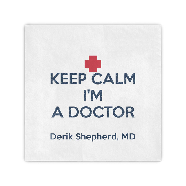 Custom Medical Doctor Standard Cocktail Napkins (Personalized)