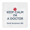 Medical Doctor Standard Decorative Napkins (Personalized)