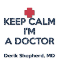 Medical Doctor Graphic Decal - Small (Personalized)