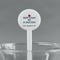 Medical Doctor White Plastic 7" Stir Stick - Round - Main