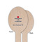 Medical Doctor Wooden Food Pick - Oval - Single Sided - Front & Back