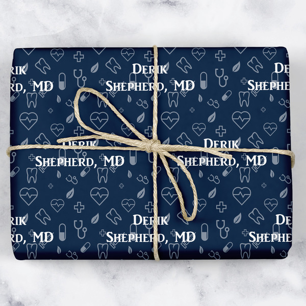 Custom Medical Doctor Wrapping Paper (Personalized)