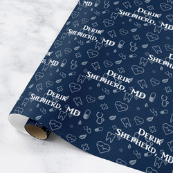 Medical Doctor Wrapping Paper Roll - Small (Personalized)