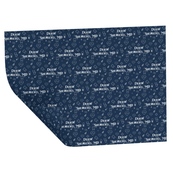 Custom Medical Doctor Wrapping Paper Sheets - Double-Sided - 20" x 28" (Personalized)