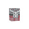 Red & Gray Dots and Plaid Jewelry Gift Bag - Matte - Main