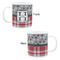 Red & Gray Dots and Plaid Kid's Mug - Apvl