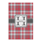 Red & Gray Plaid Posters - Matte - 20x30 (Personalized)