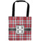 Red & Gray Plaid Car Bag - Main