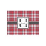 Red & Gray Plaid 252 pc Jigsaw Puzzle (Personalized)