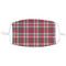 Red & Gray Plaid Mask1 Adult Large