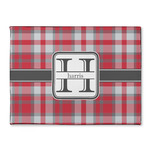 Red & Gray Plaid Microfiber Screen Cleaner (Personalized)