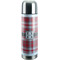 Red & Gray Plaid Thermos - Main