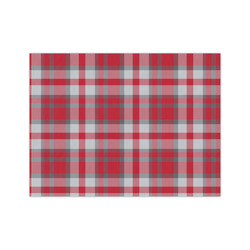 Red & Gray Plaid Medium Tissue Papers Sheets - Heavyweight