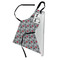 Red & Gray Polka Dots Apron - Folded