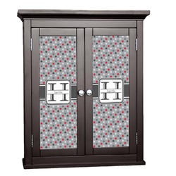Red & Gray Polka Dots Cabinet Decal - XLarge (Personalized)