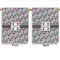 Red & Gray Polka Dots Garden Flags - Large - Double Sided - APPROVAL