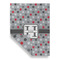 Red & Gray Polka Dots House Flags - Double Sided - FRONT FOLDED