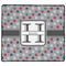 Red & Gray Polka Dots Medium Gaming Mats - APPROVAL