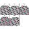 Red & Gray Polka Dots Page Dividers - Set of 5 - Approval