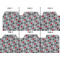 Red & Gray Polka Dots Page Dividers - Set of 6 - Approval