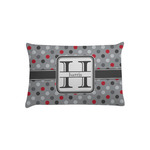 Red & Gray Polka Dots Pillow Case - Toddler (Personalized)