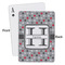 Red & Gray Polka Dots Playing Cards - Approval