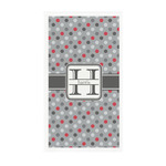 Red & Gray Polka Dots Guest Paper Towels - Full Color - Standard (Personalized)