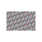 Red & Gray Polka Dots Small Tissue Papers Sheets - Heavyweight