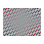 Red & Gray Polka Dots Tissue Paper Sheets